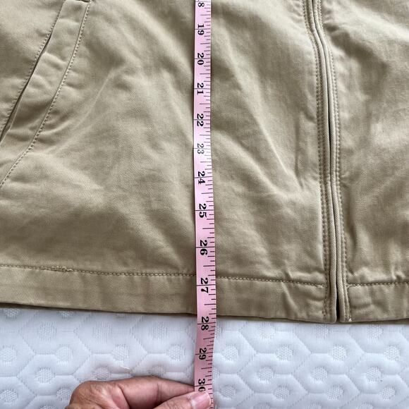 Polo Ralph Lauren Bomber Jacket Mens XXL Beige Blouson Chin Strap - Picture 6 of 12